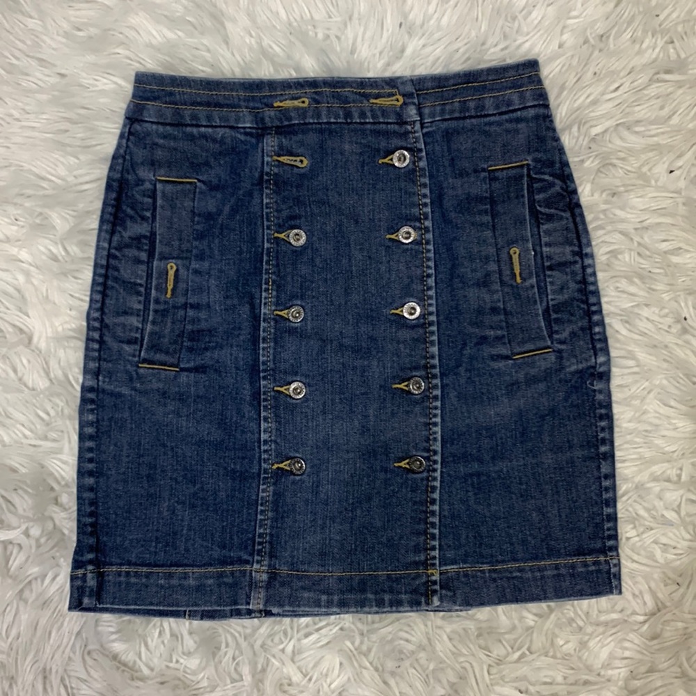 French Connection Denim Skirt Size 2